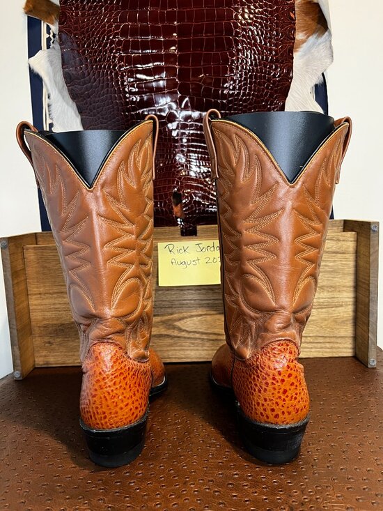 Palomino Peanut Brittle Antelope Cowboy Boots in Men\'s Size 11D main image 5